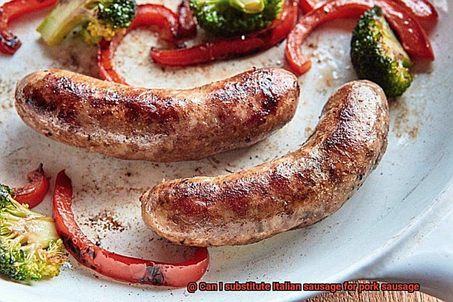 Can I substitute Italian sausage for pork sausage-4