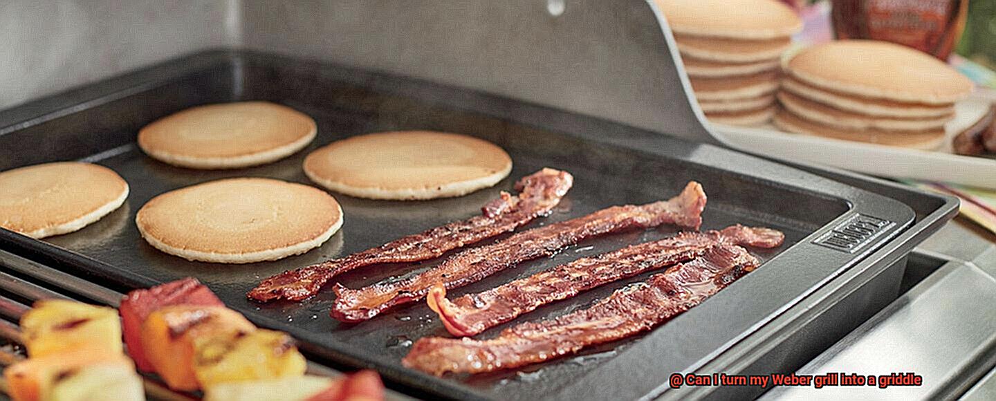 Can I turn my Weber grill into a griddle-4