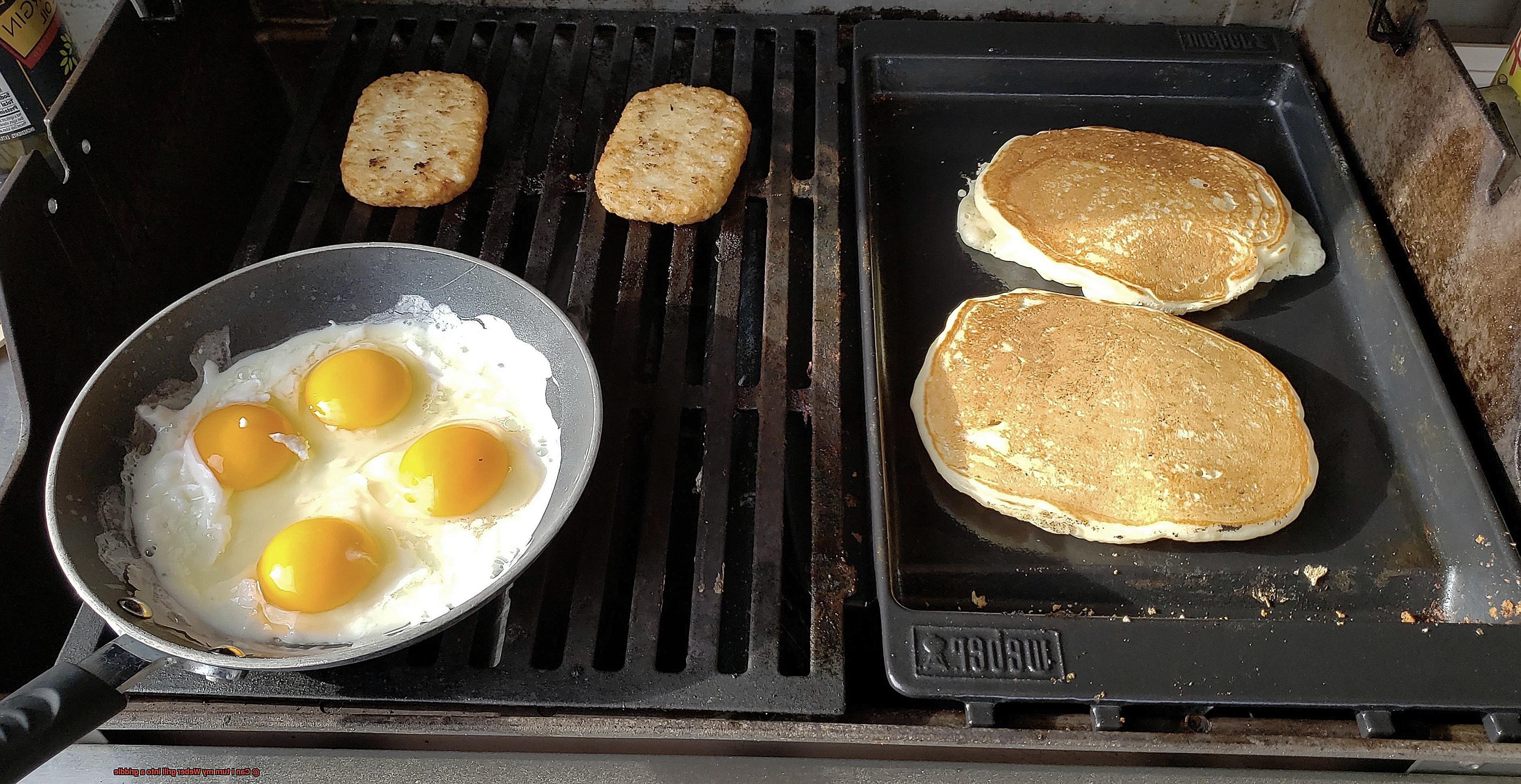 Can I turn my Weber grill into a griddle-10