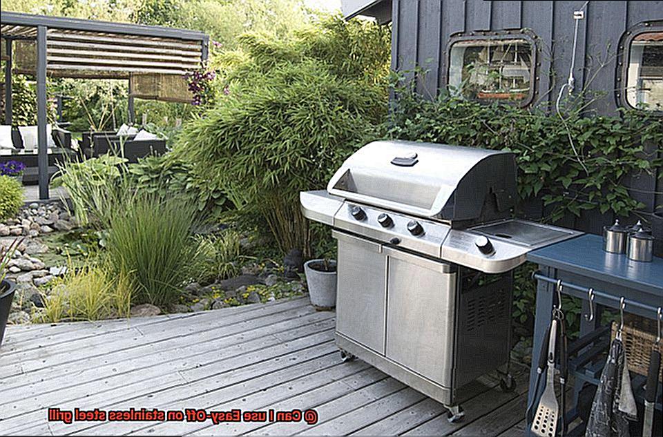 Can I use Easy-Off on stainless steel grill-5