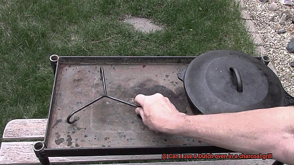 Can I use a Dutch oven in a charcoal grill-9