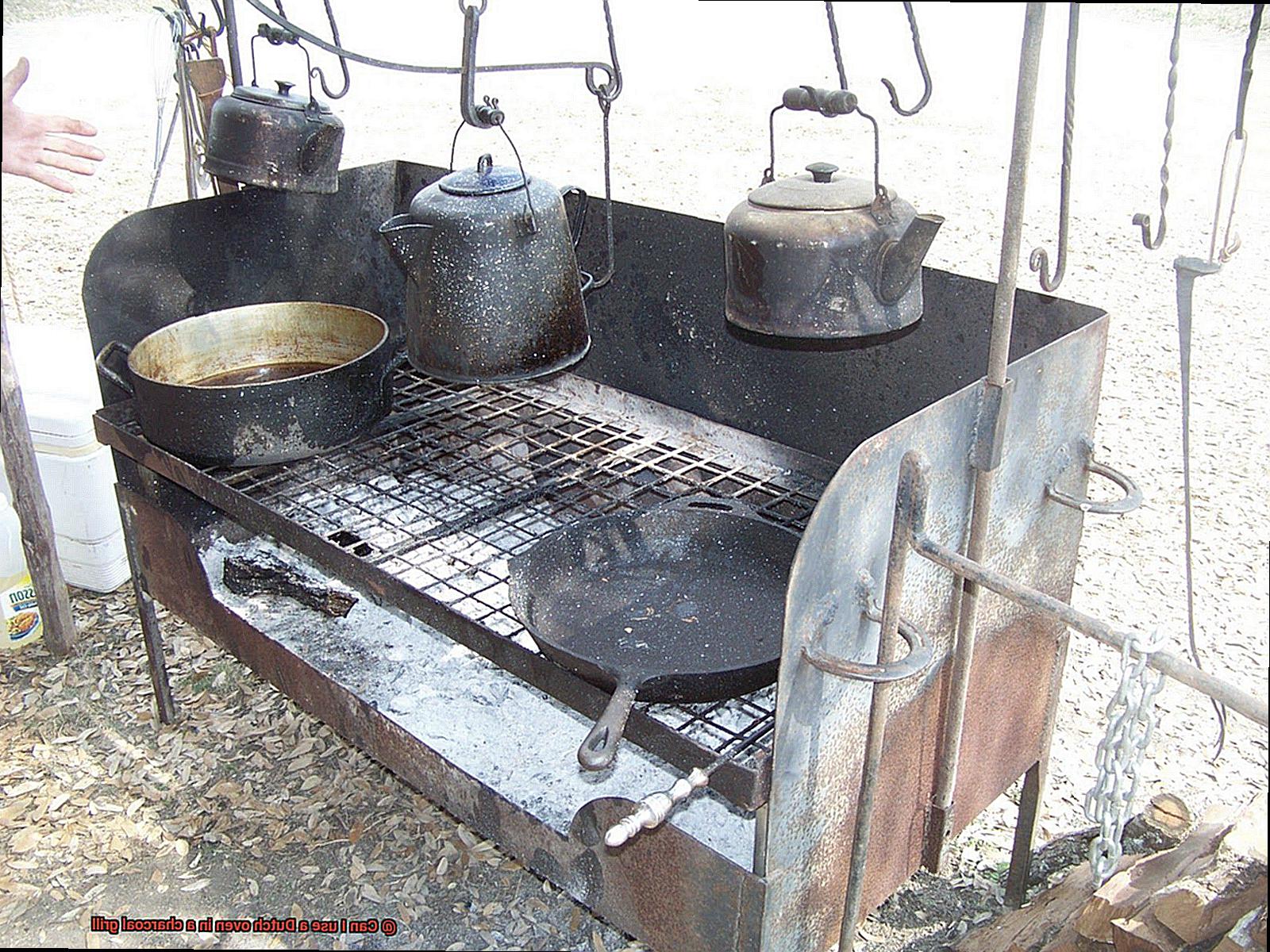 Can I use a Dutch oven in a charcoal grill-5