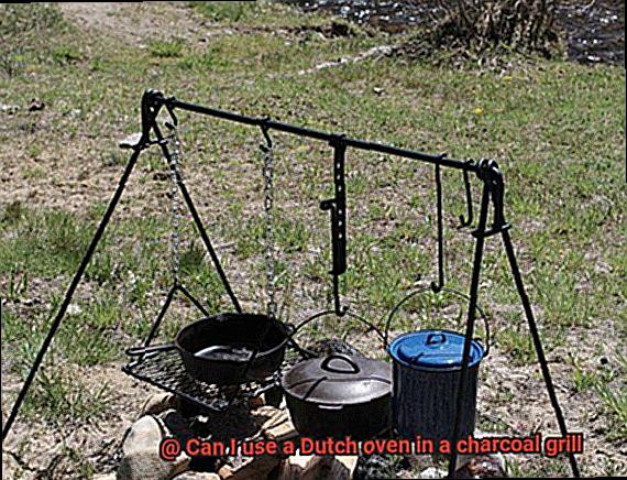 Can I use a Dutch oven in a charcoal grill-7