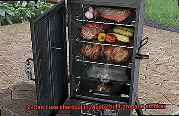 Can I use charcoal in Masterbuilt propane smoker-7