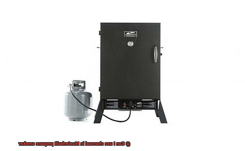 Can I use charcoal in Masterbuilt propane smoker-9
