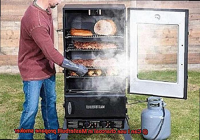 Can I use charcoal in Masterbuilt propane smoker-2