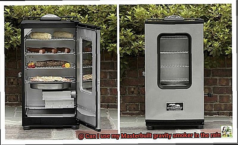 Can I use my Masterbuilt gravity smoker in the rain-4