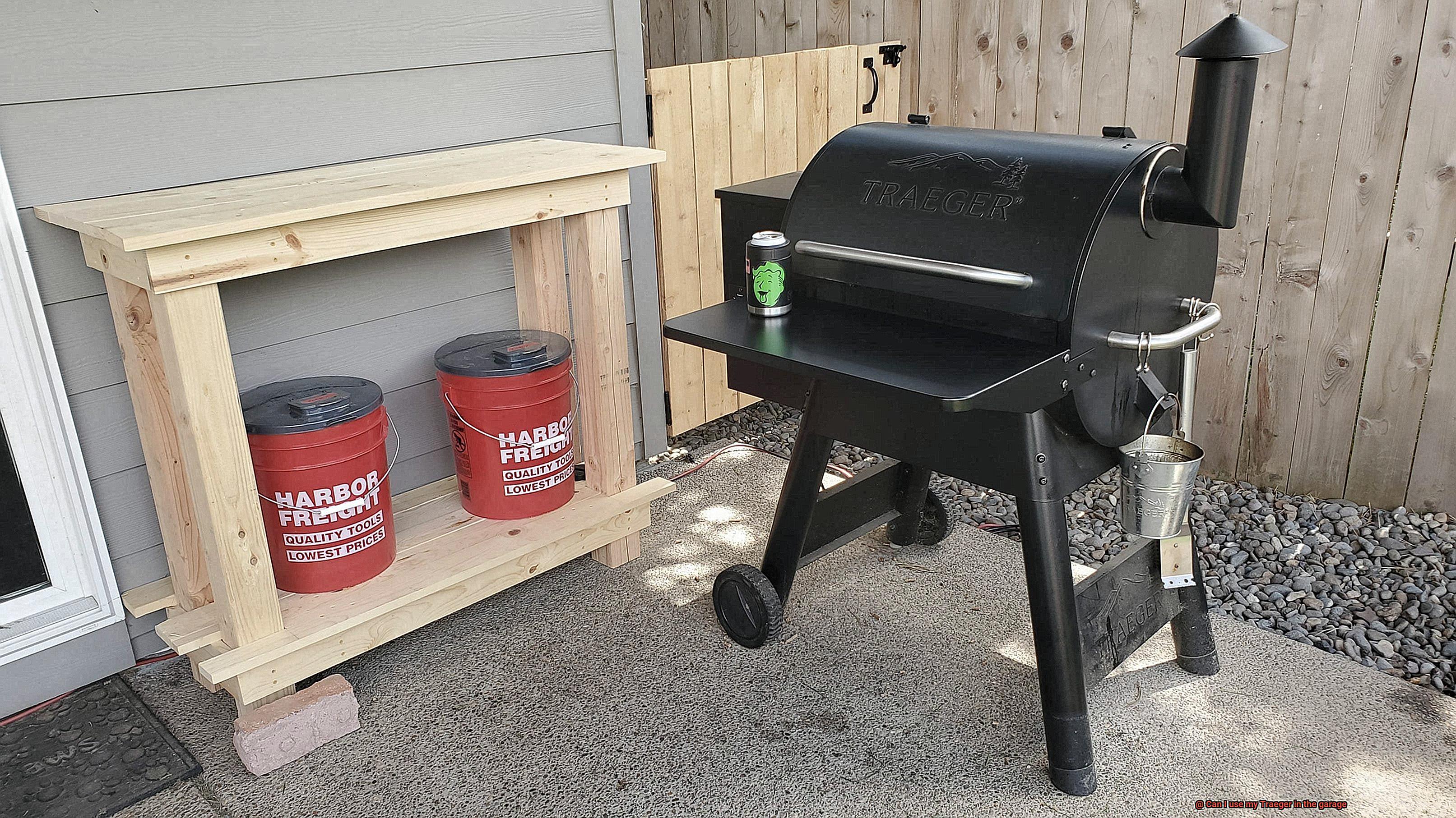 Can I use my Traeger in the garage-2