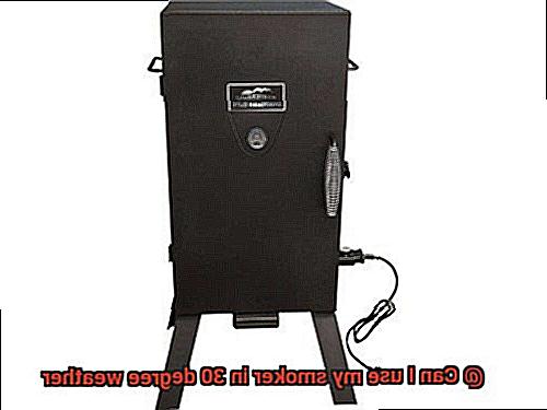 Can I use my smoker in 30 degree weather-2