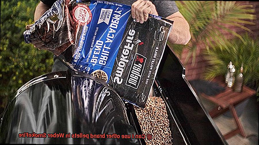 Can I use other brand pellets in Weber SmokeFire-5