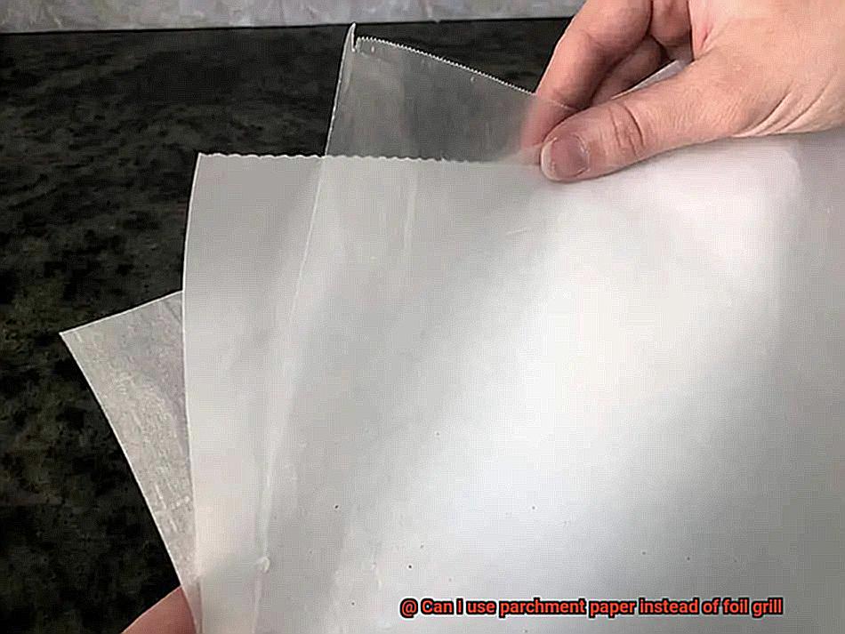 Can I use parchment paper instead of foil grill-6