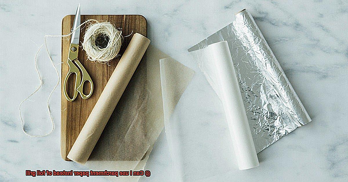 Can I use parchment paper instead of foil grill-7