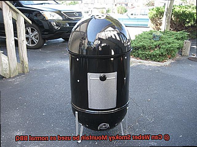 Can Weber Smokey Mountain be used as normal BBQ-4
