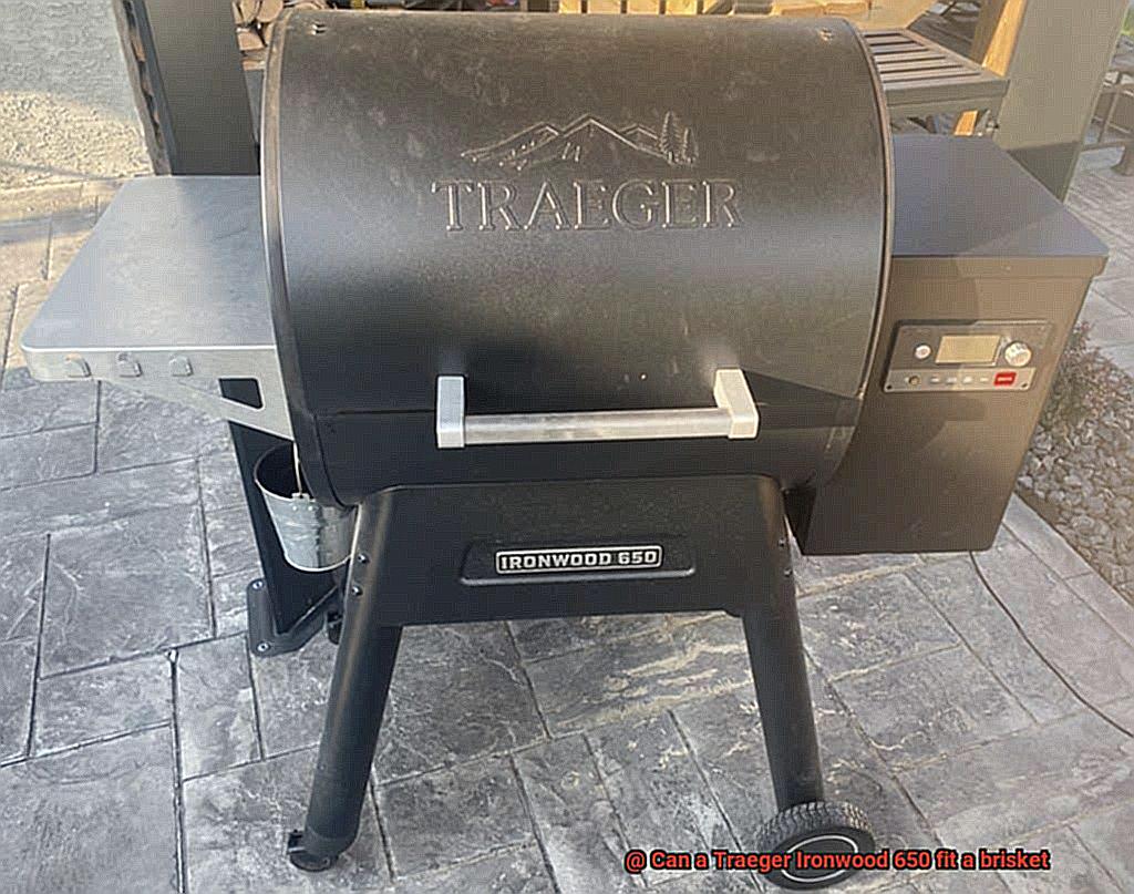 Can a Traeger Ironwood 650 fit a brisket-2