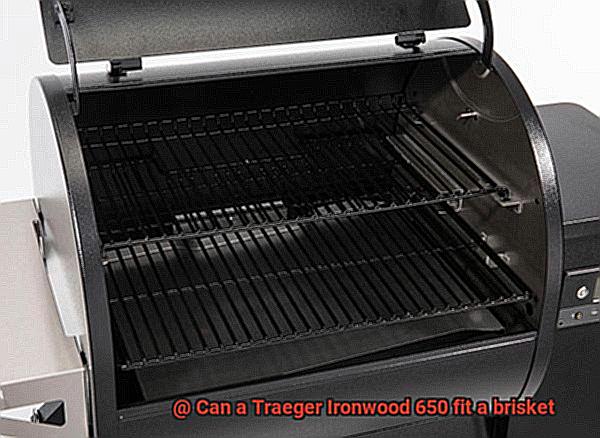 Can a Traeger Ironwood 650 fit a brisket-3