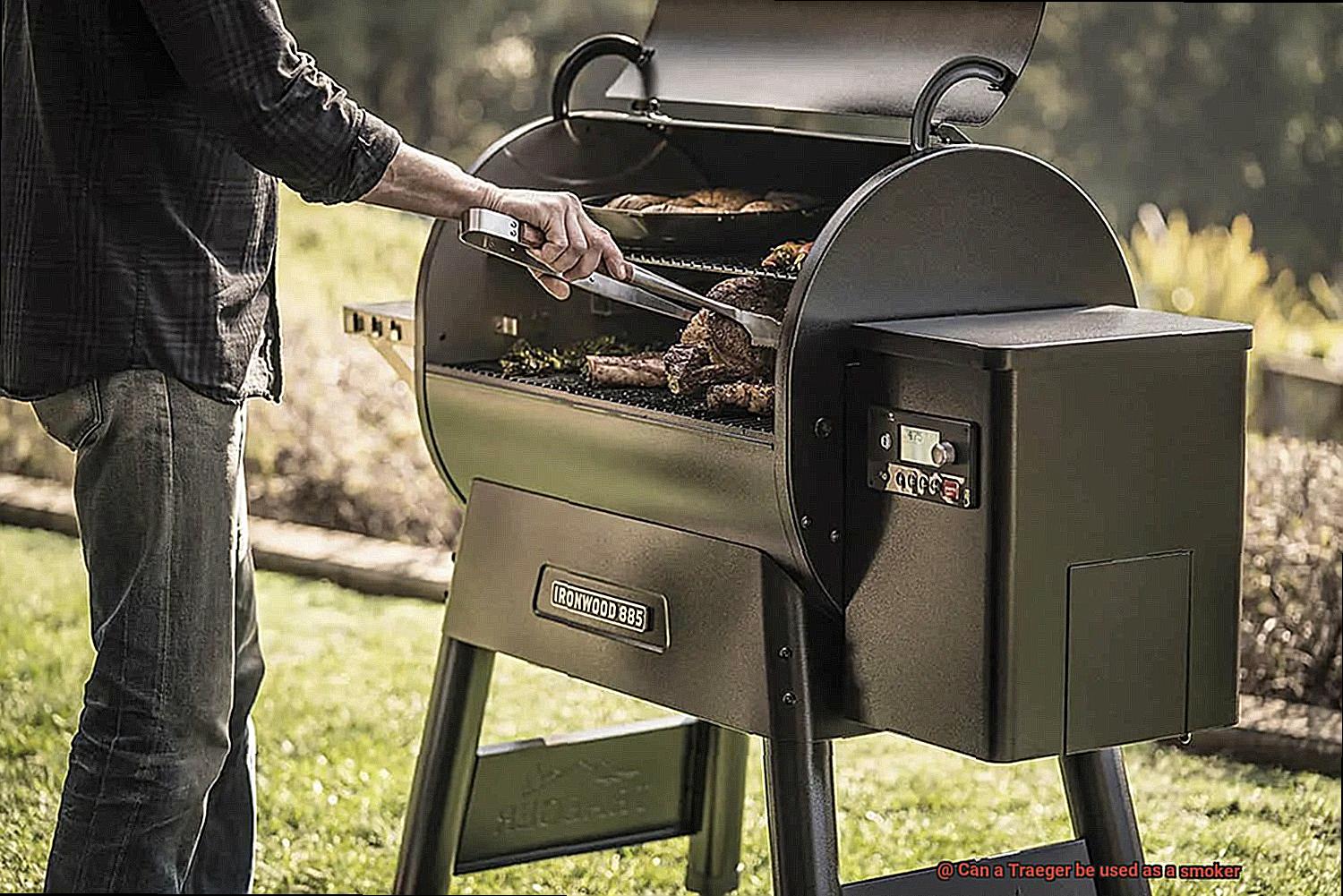 Can a Traeger be used as a smoker-3