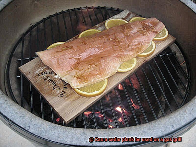 Can a cedar plank be used on a gas grill-2