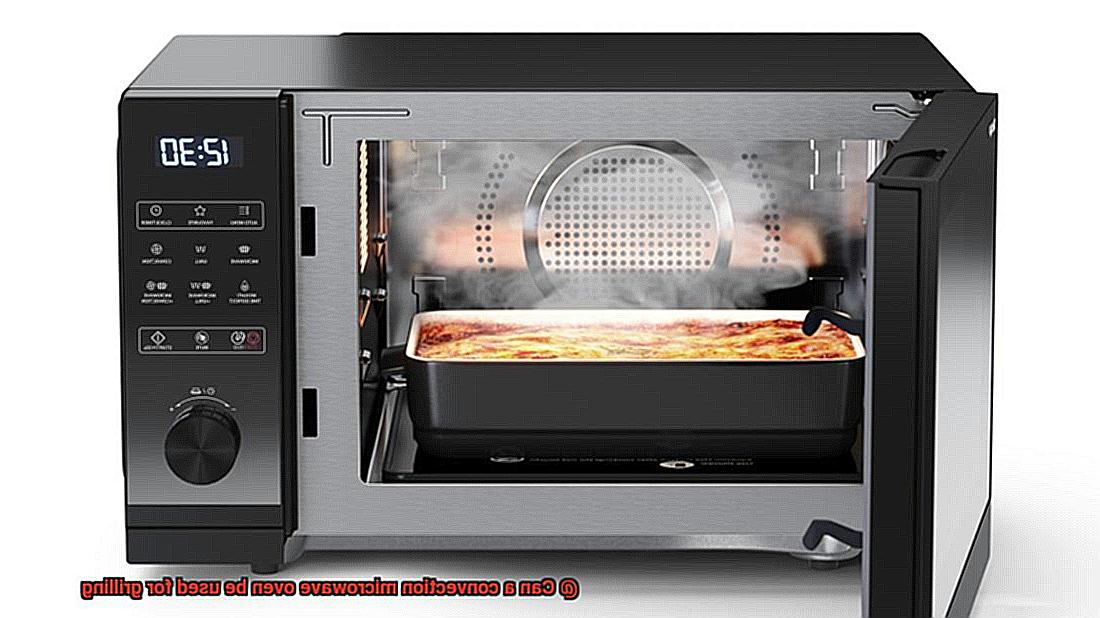 Can a convection microwave oven be used for grilling-7