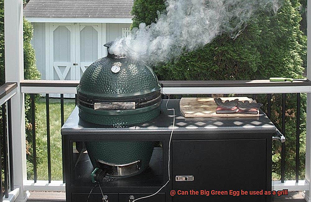 Can the Big Green Egg be used as a grill-3