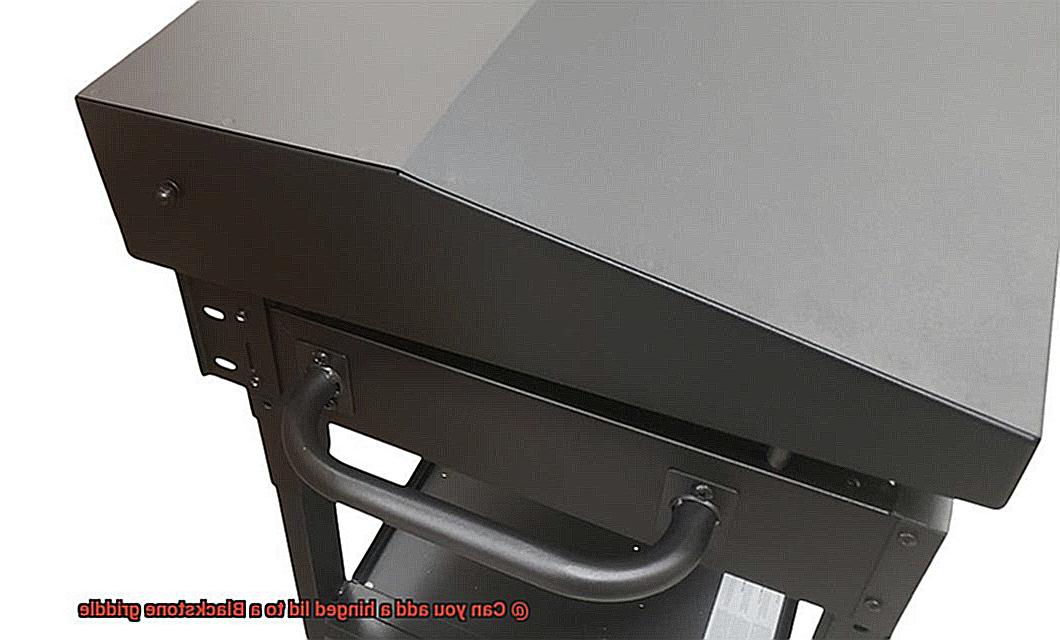 Can you add a hinged lid to a Blackstone griddle-3
