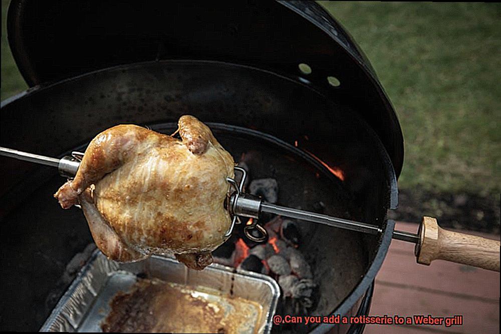 Can you add a rotisserie to a Weber grill-3