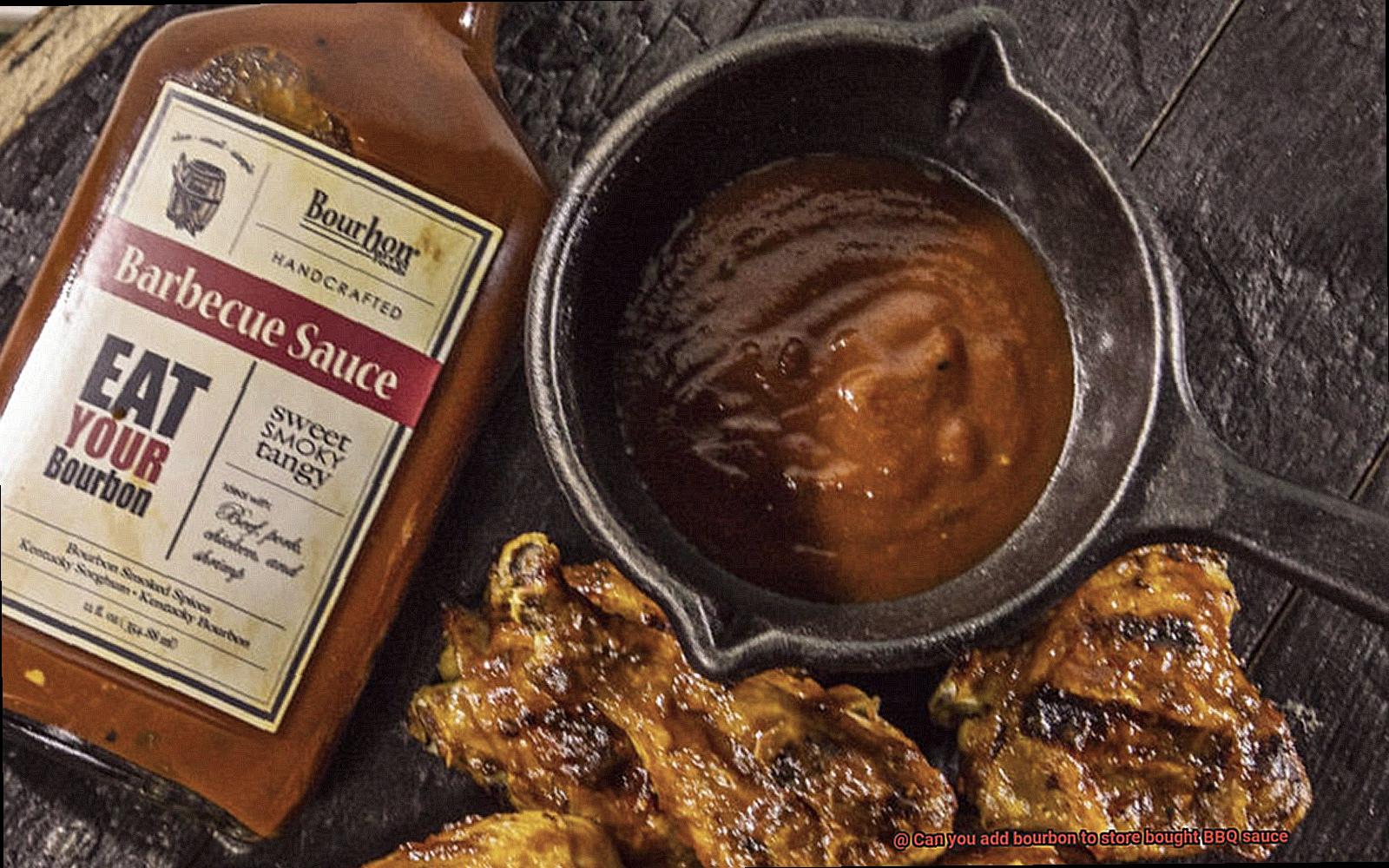 Can you add bourbon to store bought BBQ sauce-2