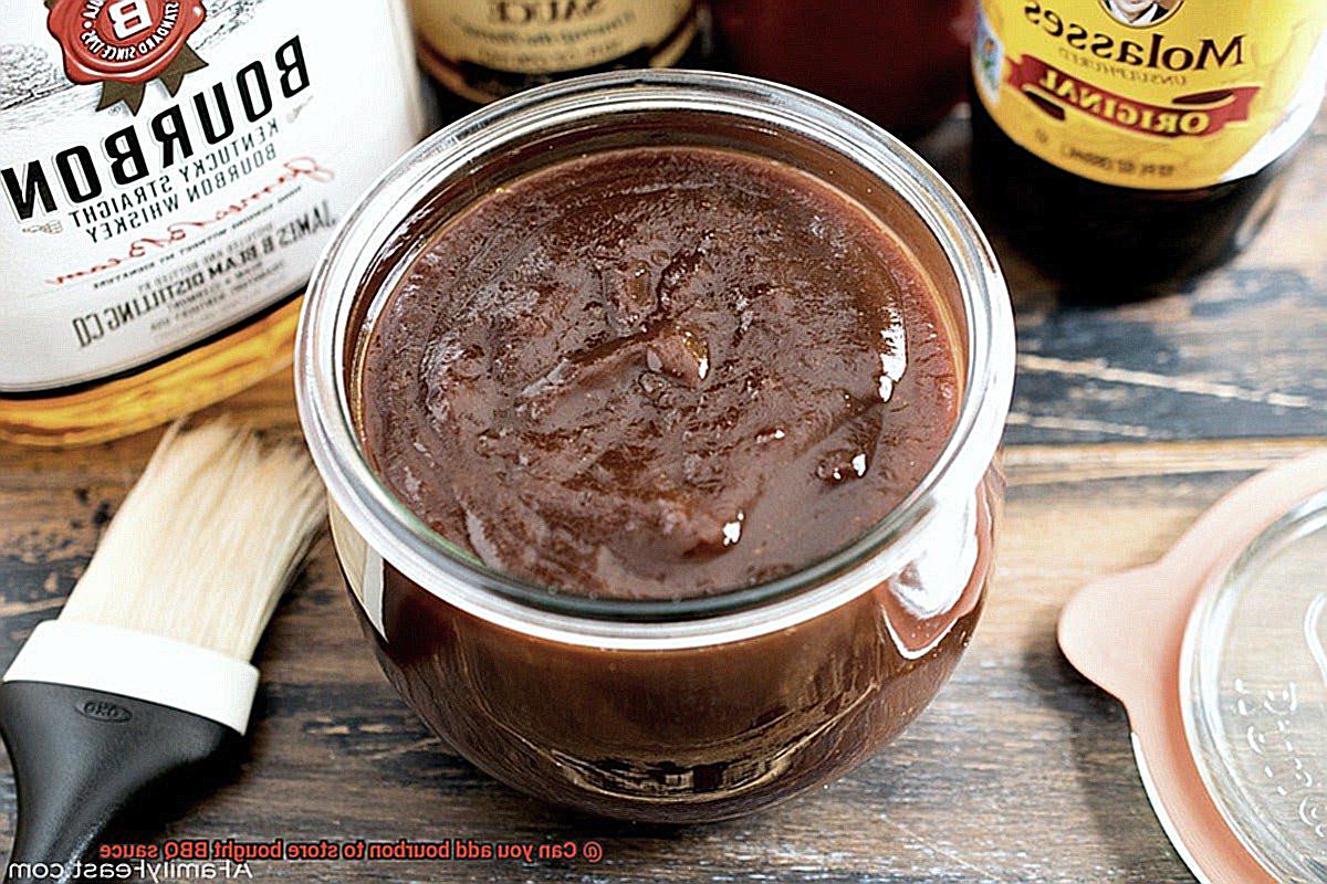 Can you add bourbon to store bought BBQ sauce-4