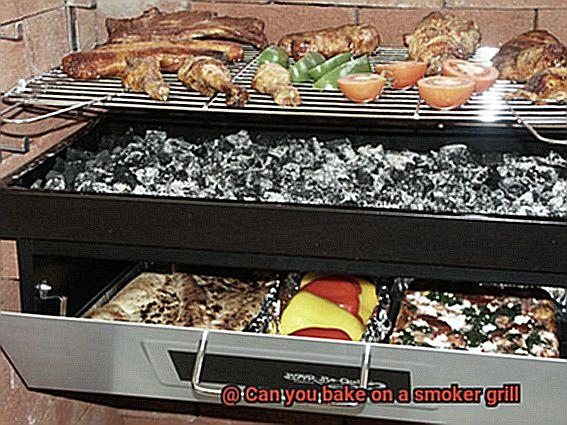 Can you bake on a smoker grill -6