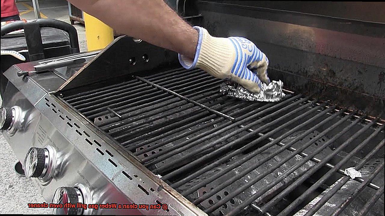 Can you clean a Weber gas grill with oven cleaner-2
