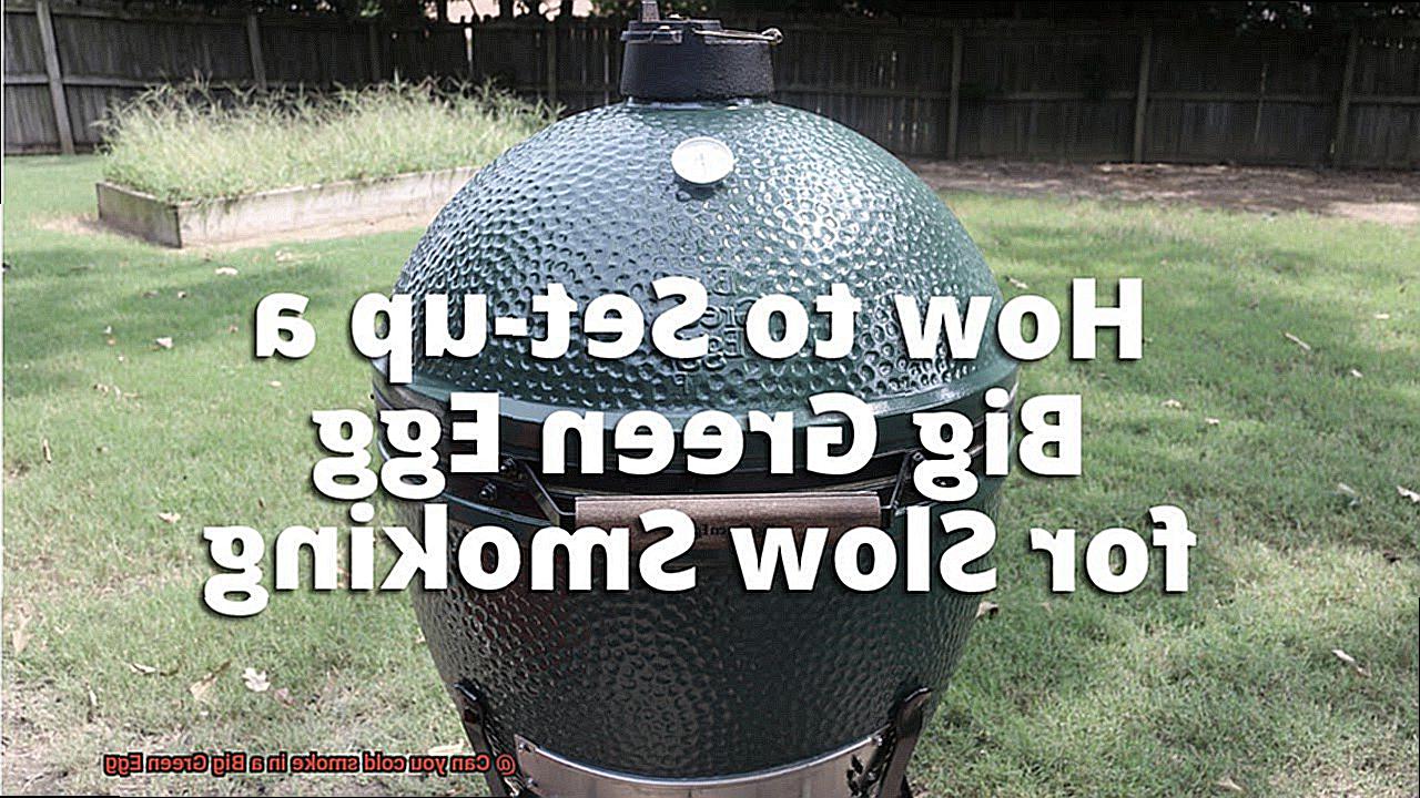 Can you cold smoke in a Big Green Egg-8