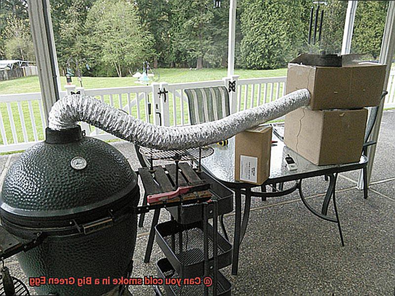 Can you cold smoke in a Big Green Egg-7