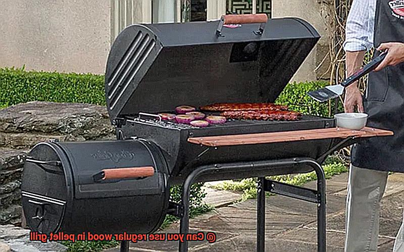 Can you use regular wood in pellet grill-2