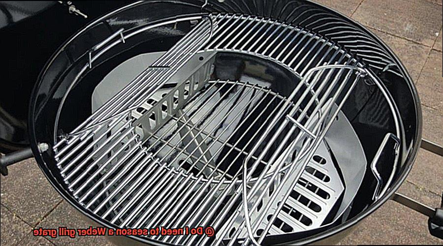 Do I need to season a Weber grill grate-6