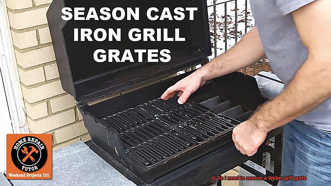 Do I need to season a Weber grill grate-2