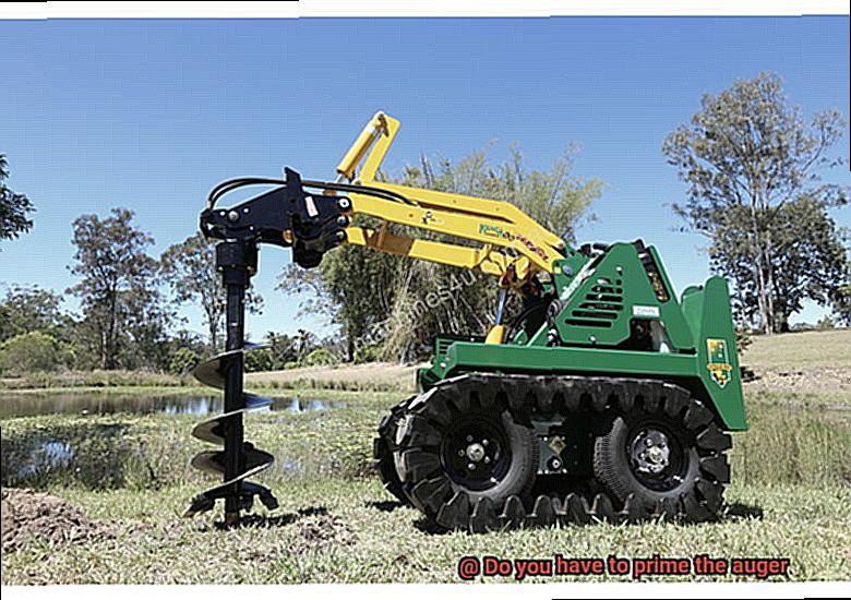 Do you have to prime the auger-4