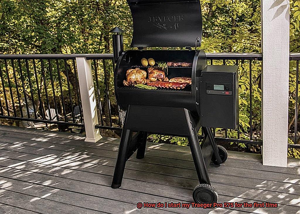 How do I start my Traeger Pro 575 for the first time-2