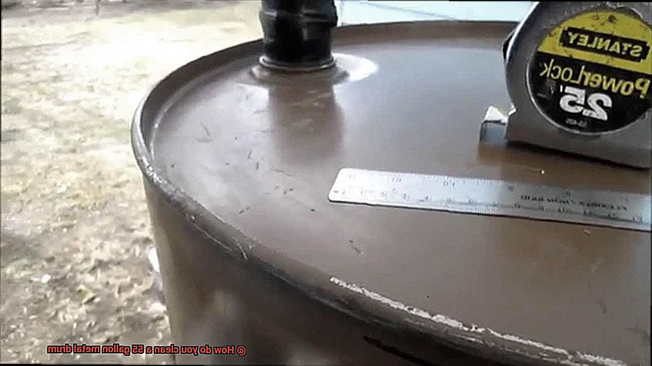 How do you clean a 55 gallon metal drum-3