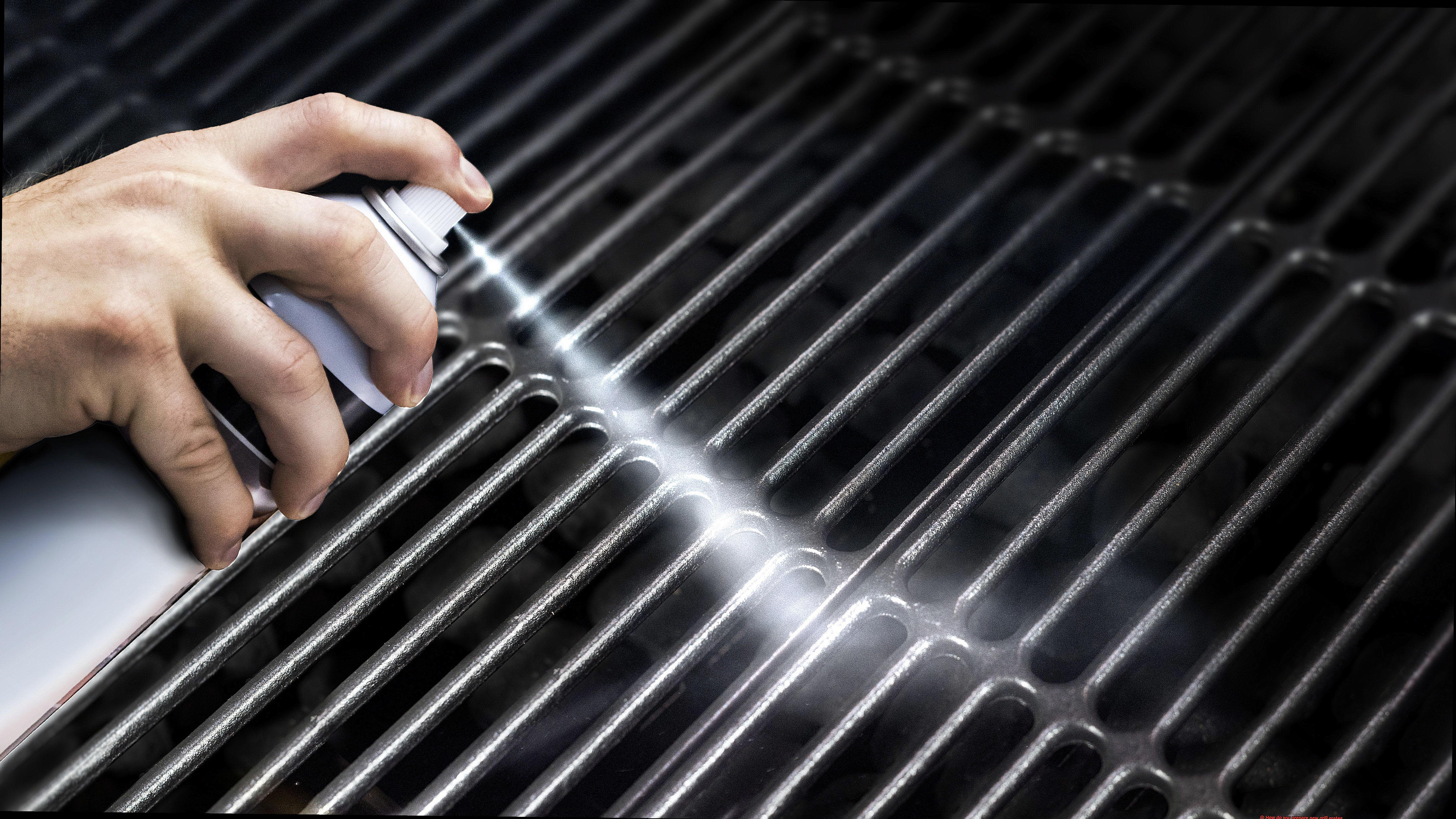 How do you prepare new grill grates-4