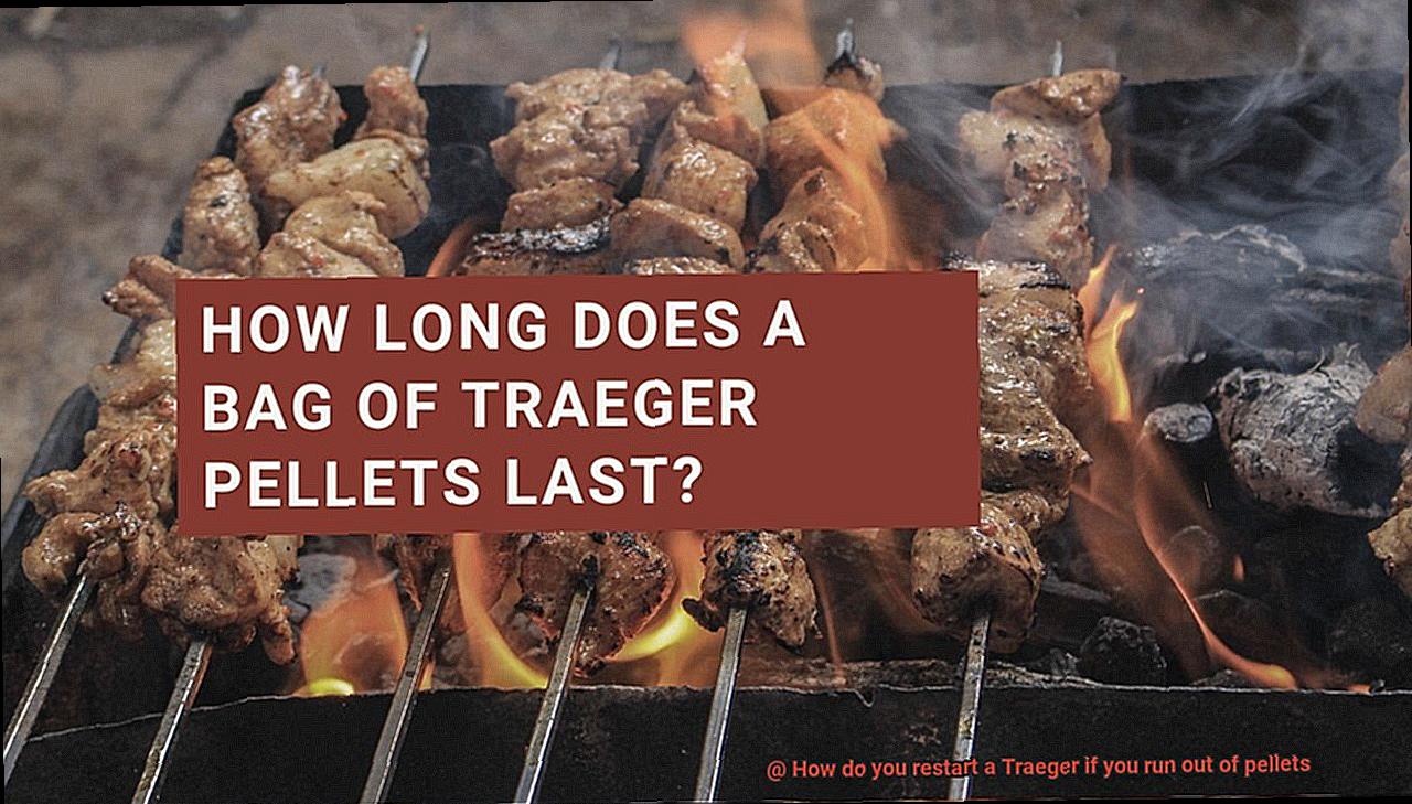 How do you restart a Traeger if you run out of pellets-5