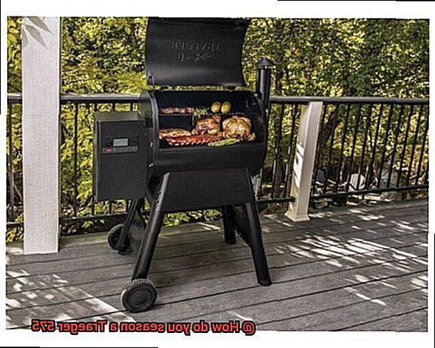 How do you season a Traeger 575-8