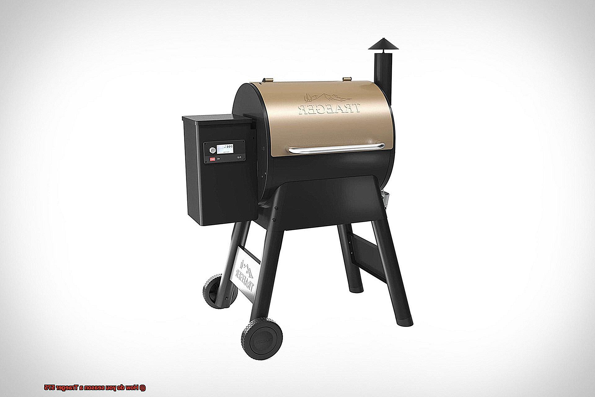 How do you season a Traeger 575-2