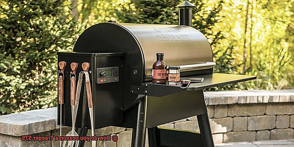 How do you season a Traeger 575-7