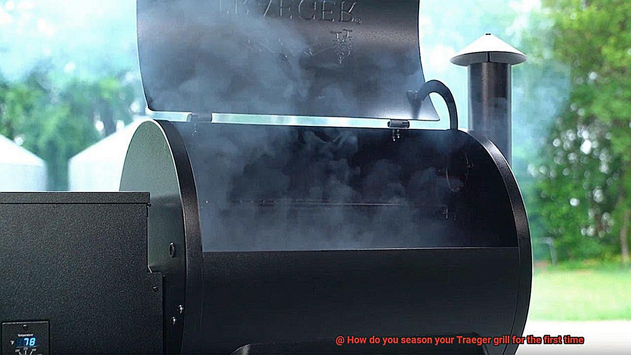 How do you season your Traeger grill for the first time-5