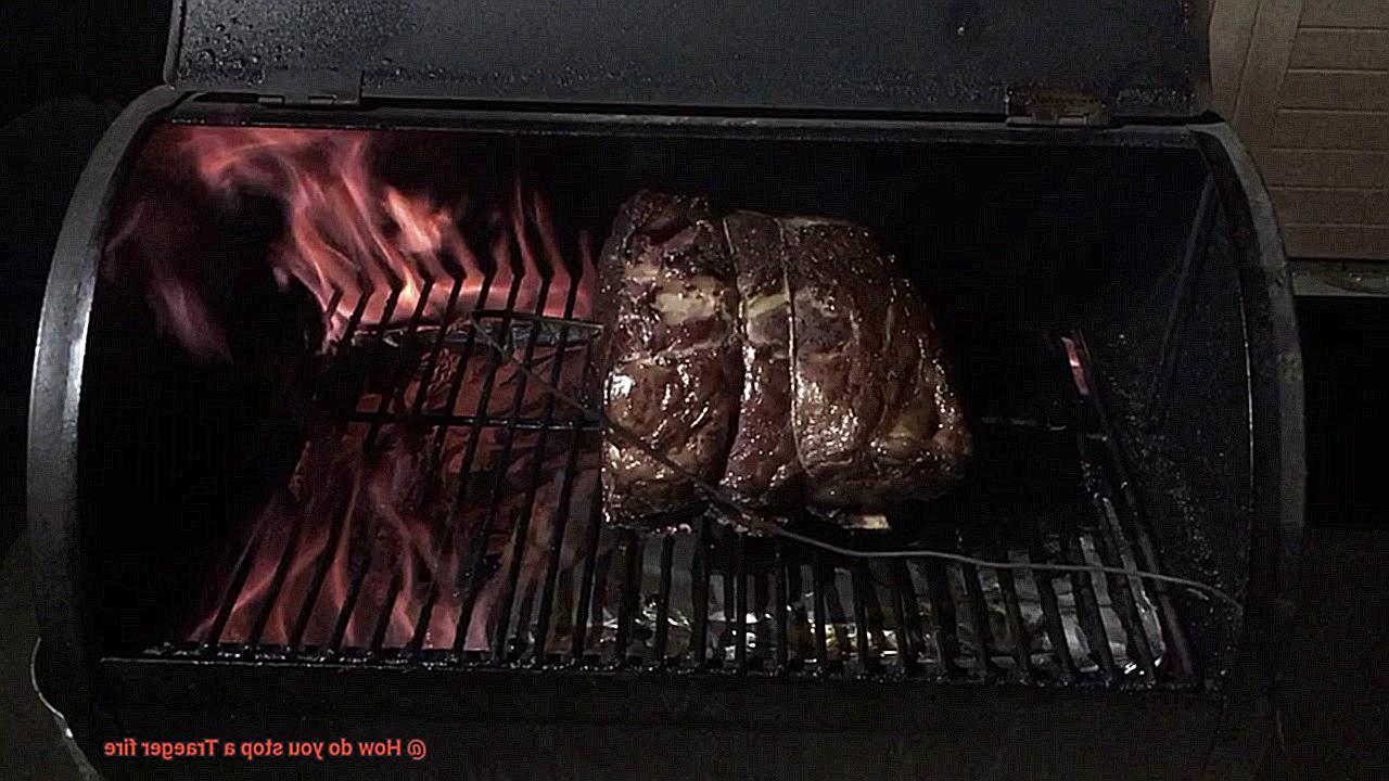 How do you stop a Traeger fire-6