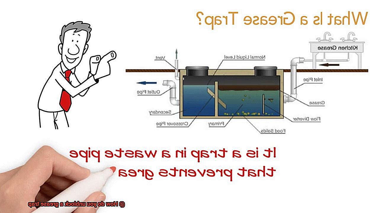 How do you unblock a grease trap-2