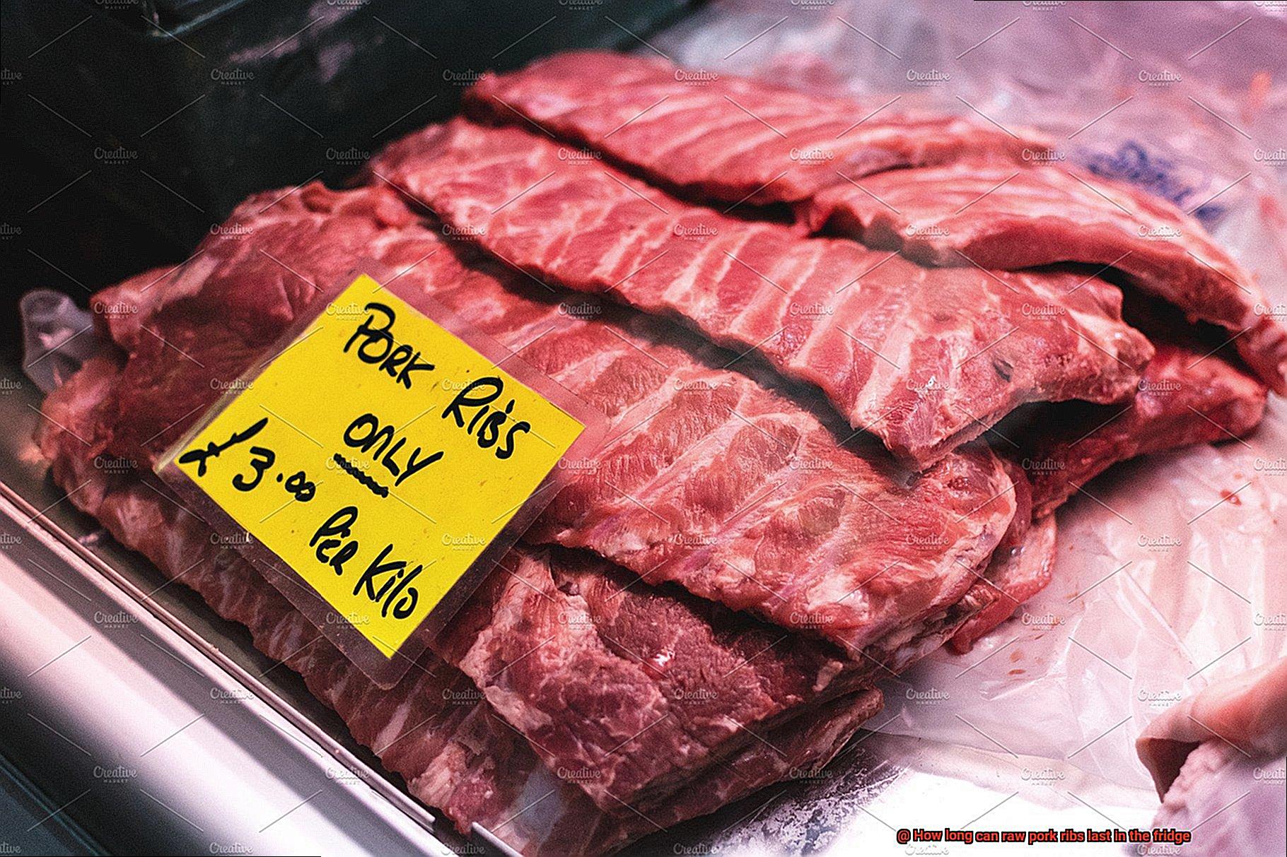 How long can raw pork ribs last in the fridge-2