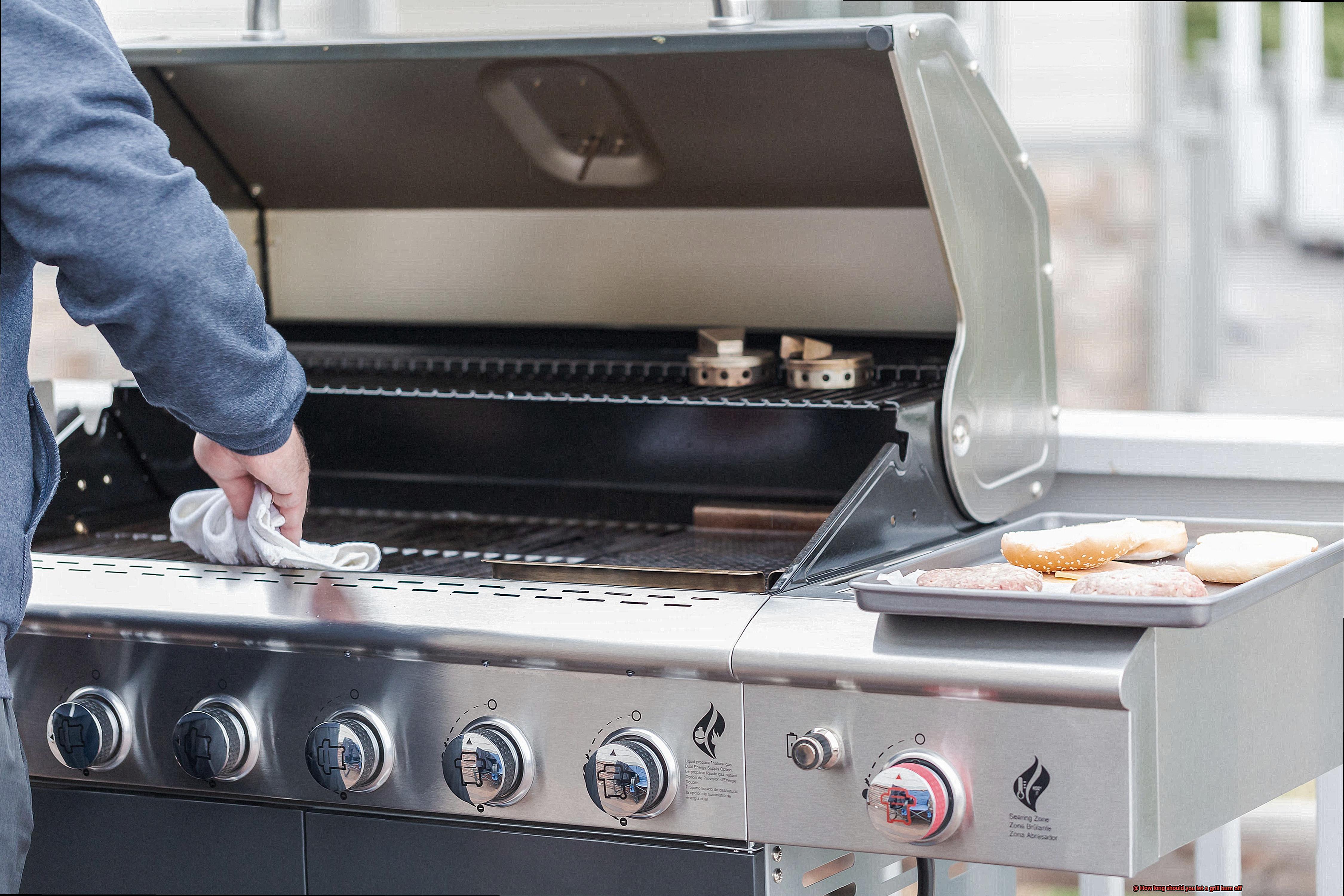 How long should you let a grill burn off-5