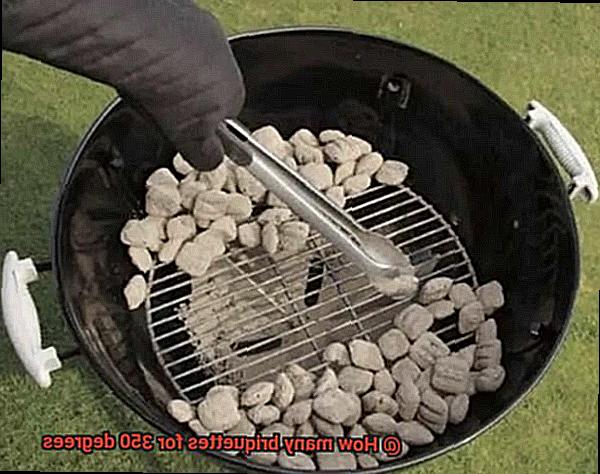 How many briquettes for 350 degrees-4