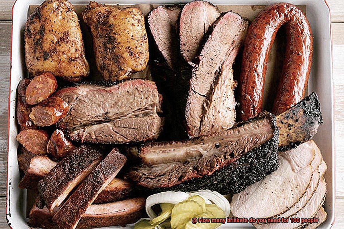 How many briskets do you need for 100 people-2