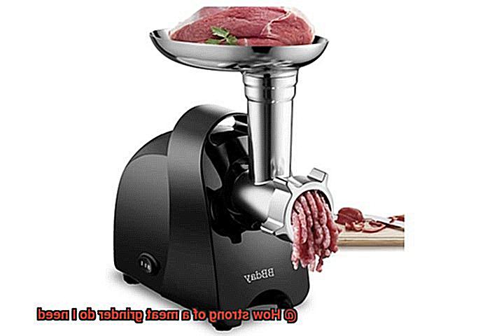How strong of a meat grinder do I need-2